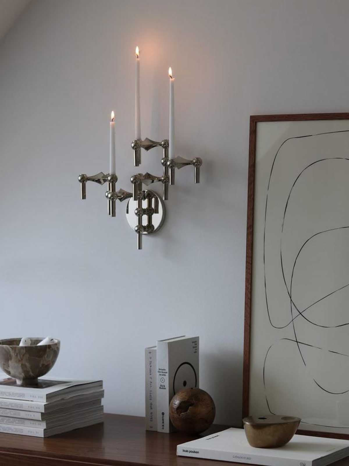 MODULAR METAL CANDLE HOLDER