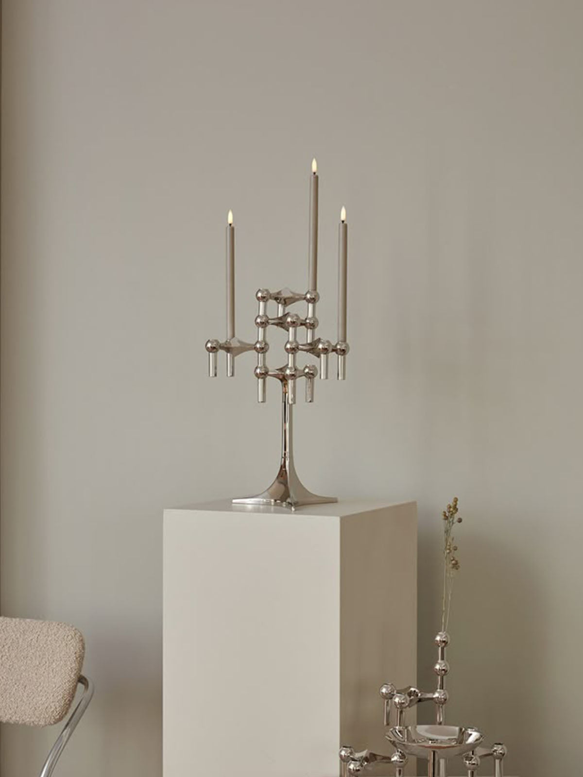 MODULAR METAL CANDLE HOLDER