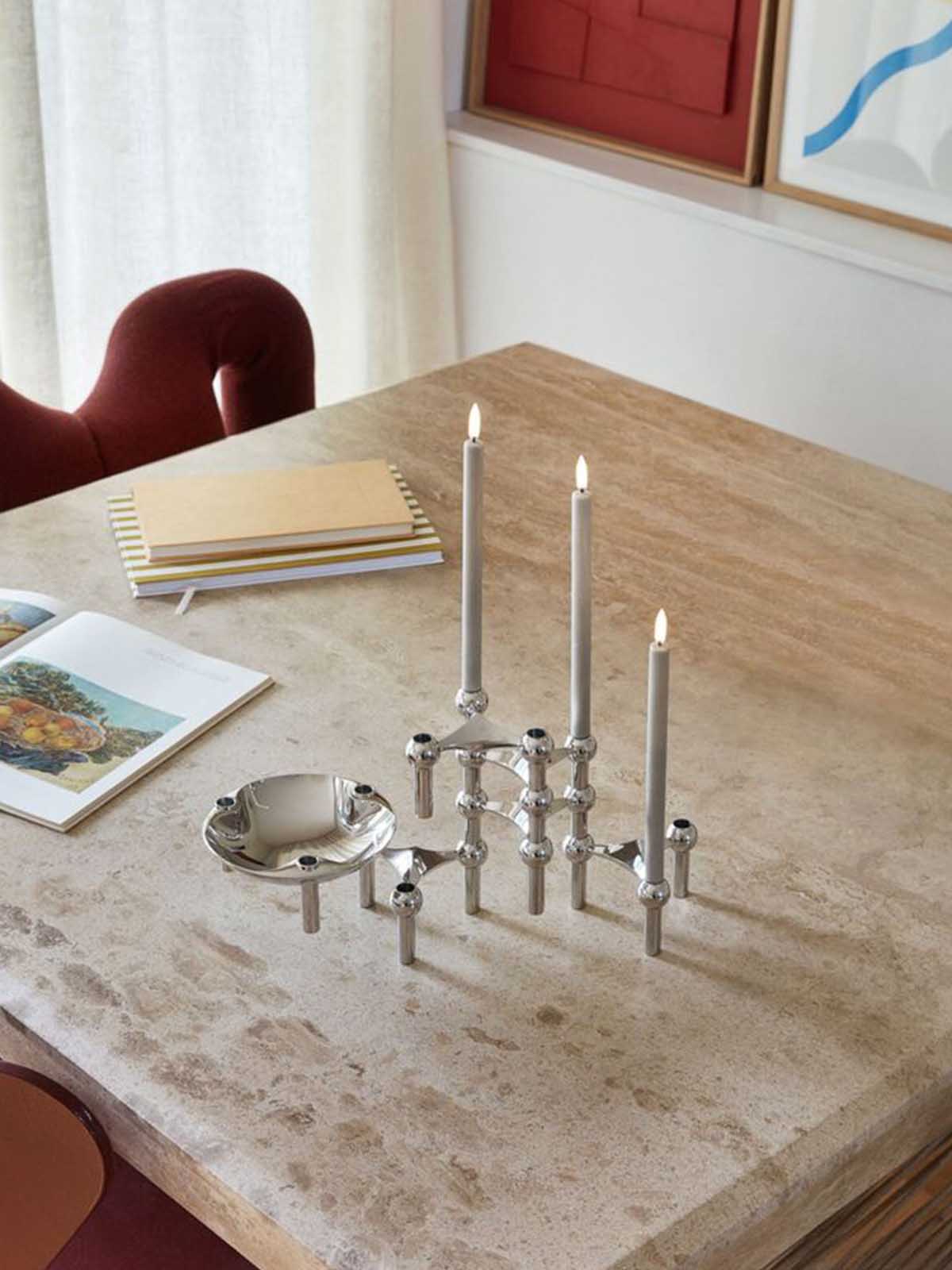 MODULAR METAL CANDLE HOLDER