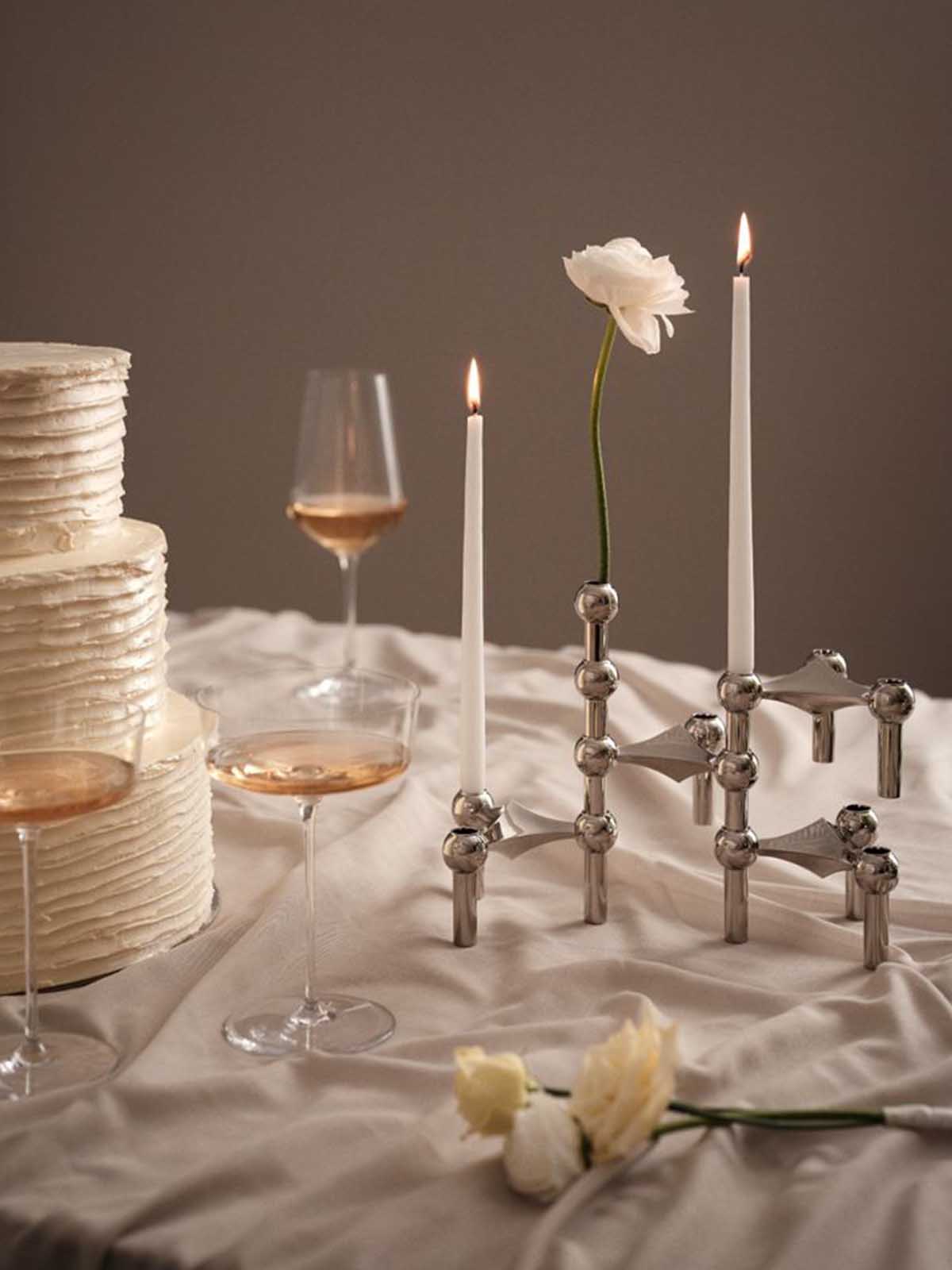 MODULAR METAL CANDLE HOLDER