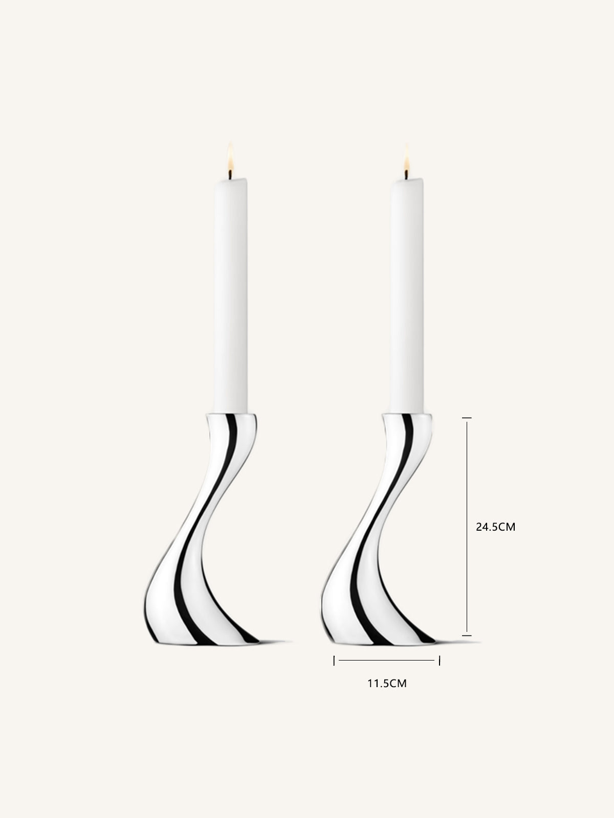 NORDIC COBRA CANDLE HOLDER