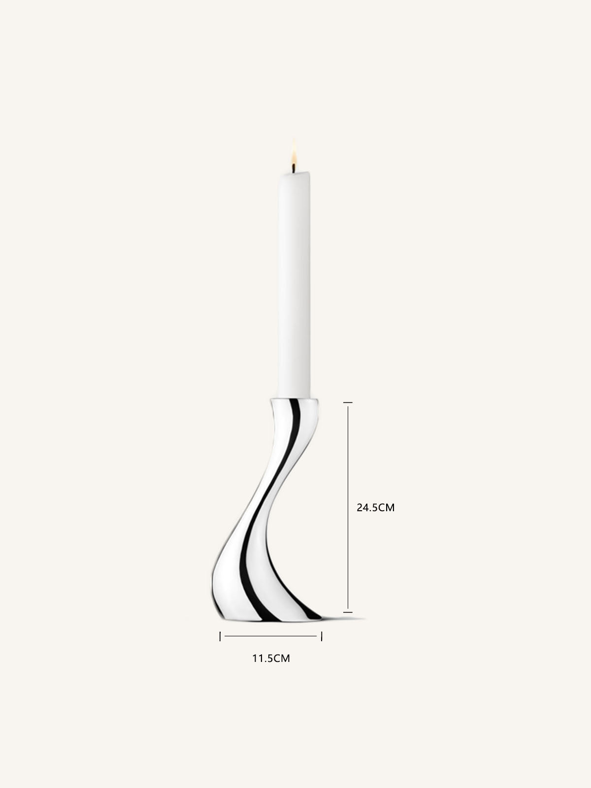 NORDIC COBRA CANDLE HOLDER