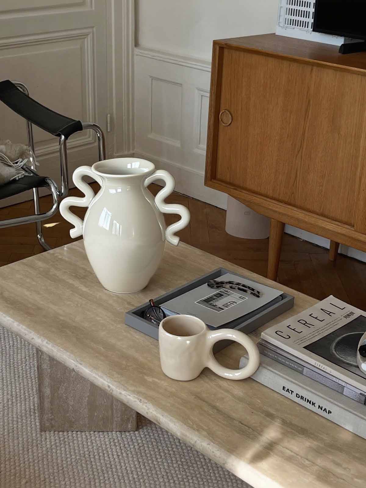 ORGANIC CERAMIC VERSO VASE