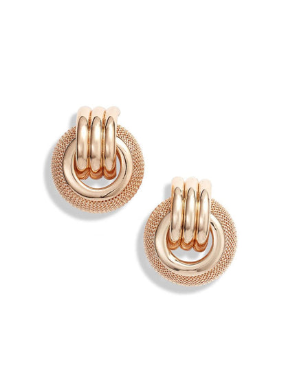 LINK UP HOOP CIRCLE WRAP EARRING