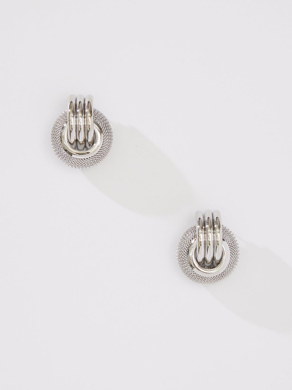 LINK UP HOOP CIRCLE WRAP EARRING