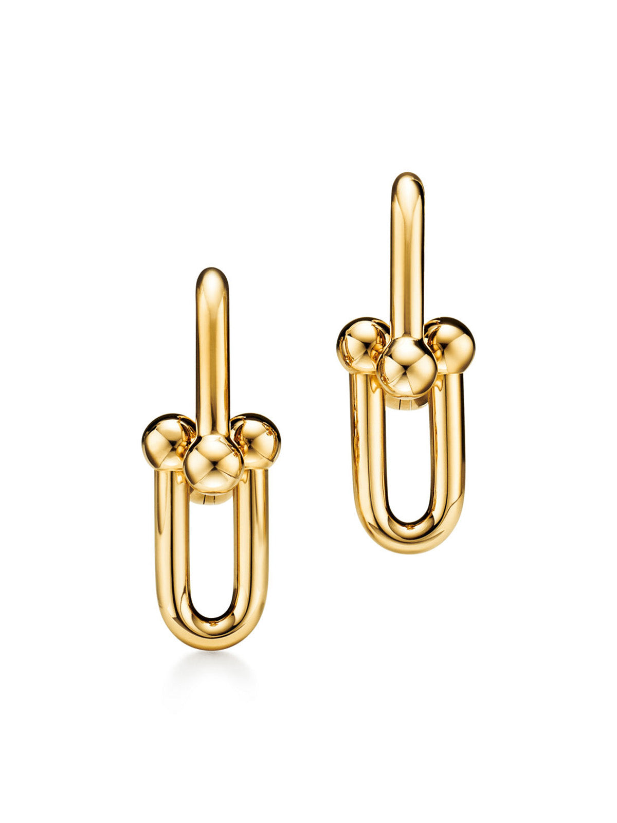 LINK UP 18K GOLD EARRINGS