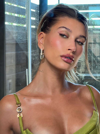 LINK UP 18K GOLD EARRINGS