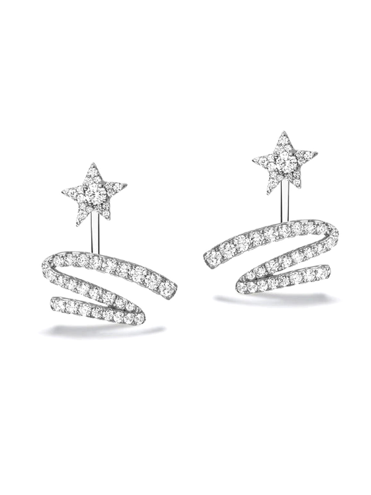 METEOR NEBULA RIBBON EARRINGS