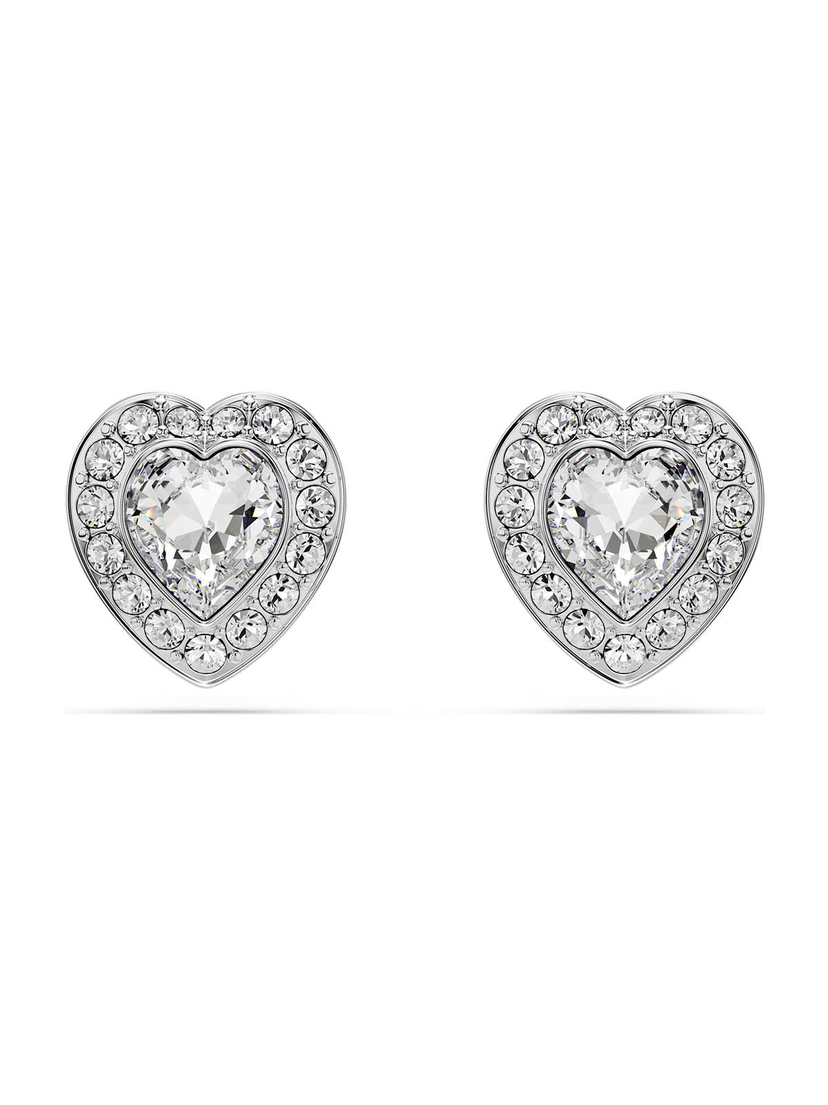 HEART SHAPED  STUD EARRINGS