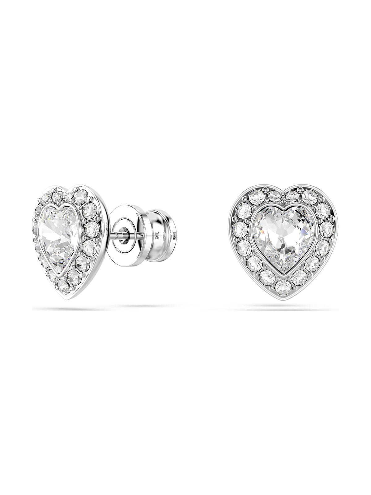 HEART SHAPED  STUD EARRINGS