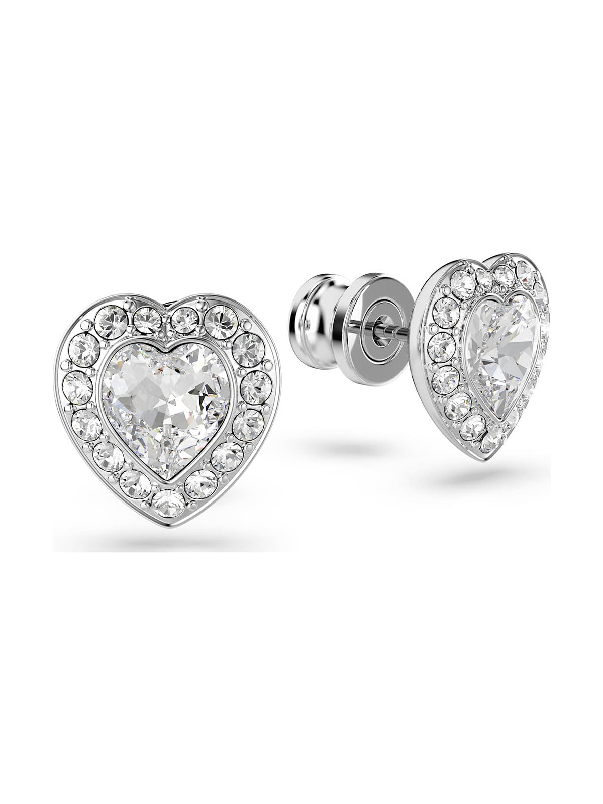 HEART SHAPED  STUD EARRINGS