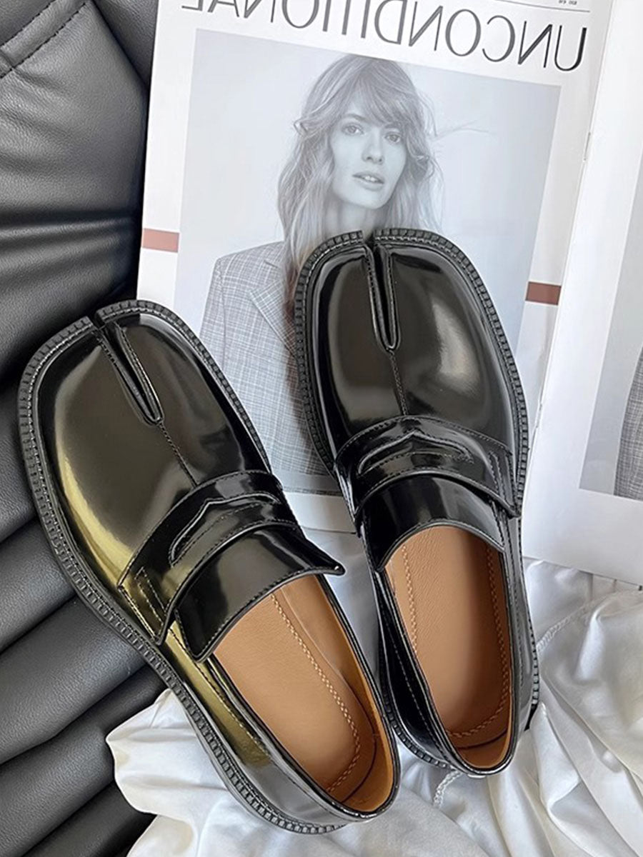 THICK HEEL TABI LOAFERS