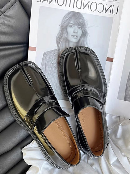 THICK HEEL TABI LOAFERS