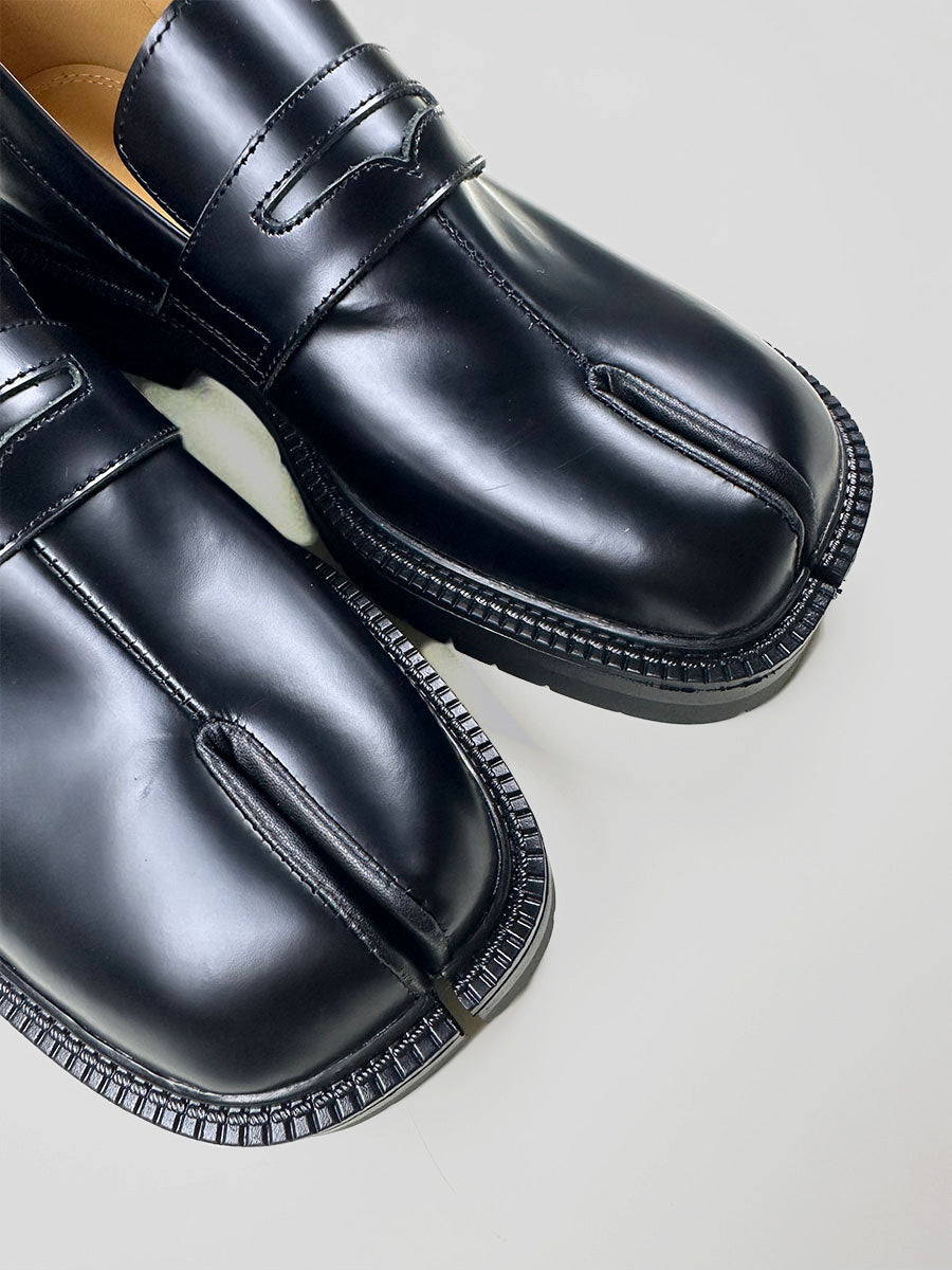 THICK HEEL TABI LOAFERS