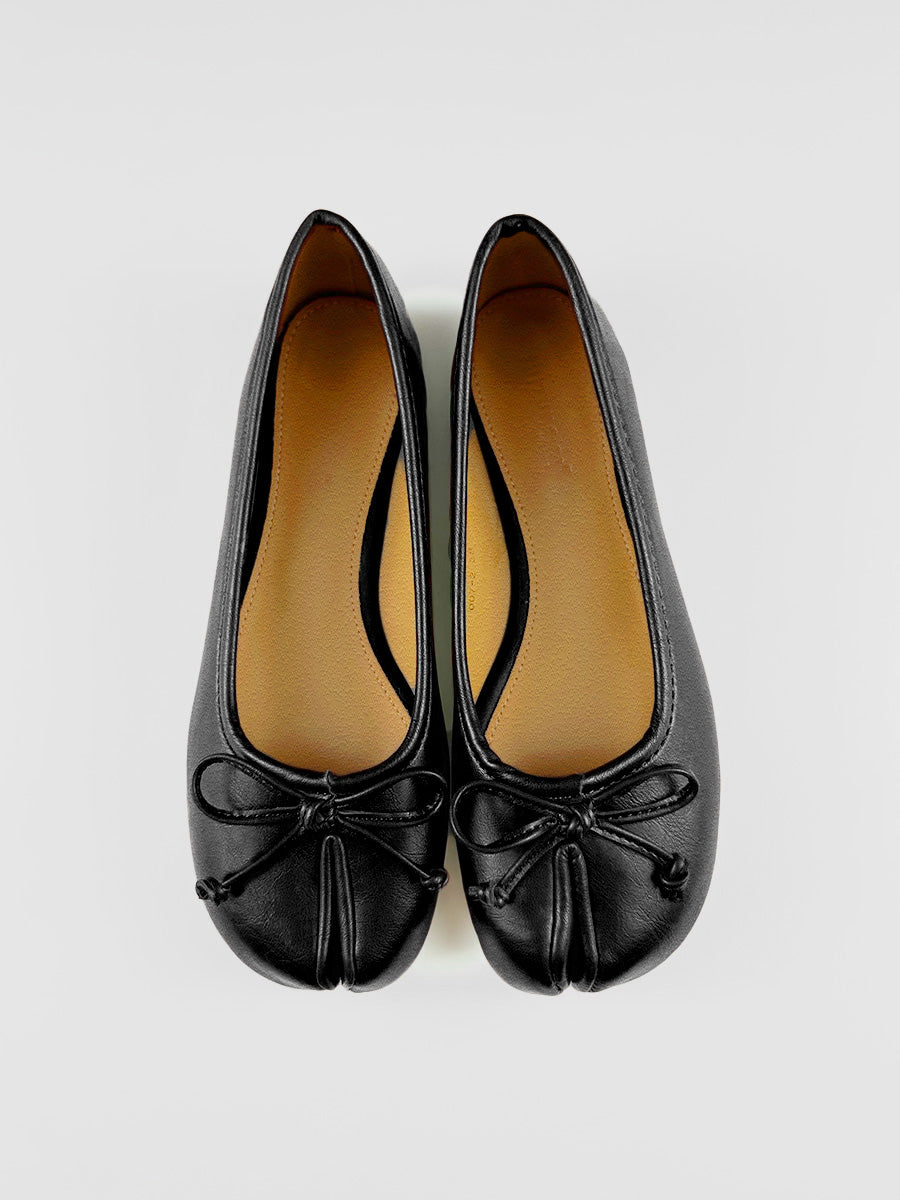 BOW TIE TABI FLATS