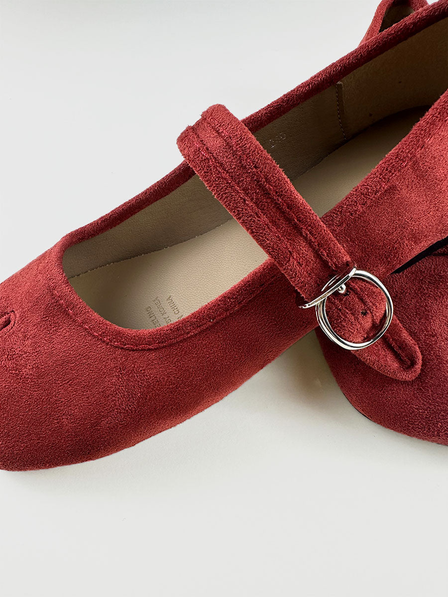 SUEDE TABI MARY JANES