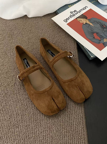 SUEDE TABI MARY JANES