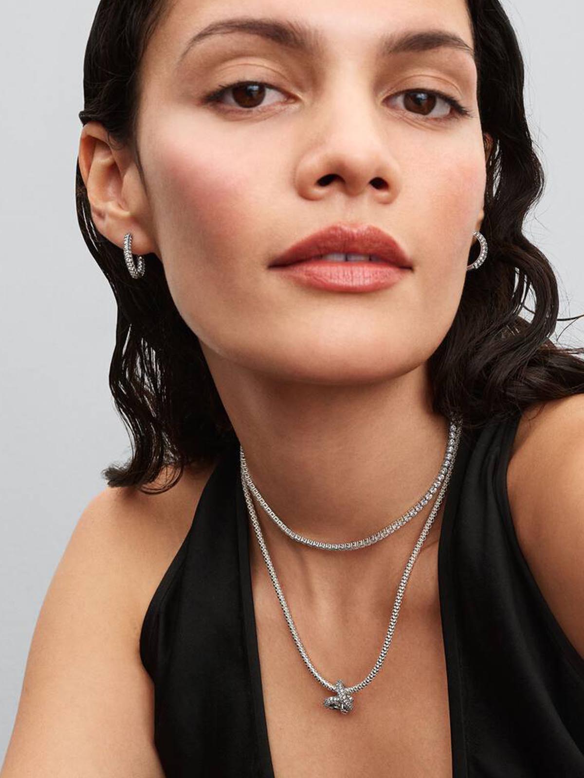 MICRO TENNIS NECKLACE