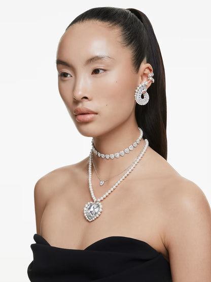 CRYSTAL PEARL CHOKER